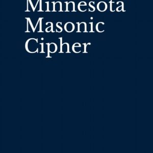 MN Masonic Cipher (large print edition)